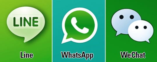 Whatsapp mı Line mı WeChat mi?