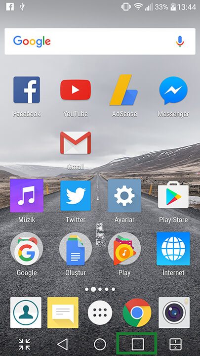Android ana ekran nasıl yatay yapılır? 3