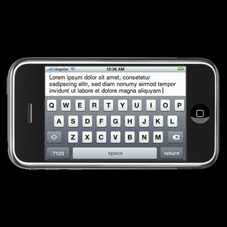 iPhone-keyboard