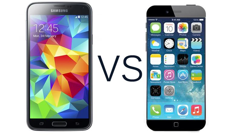 iPhone 6 ve Samsung Galaxy S5 Karşılaştırma