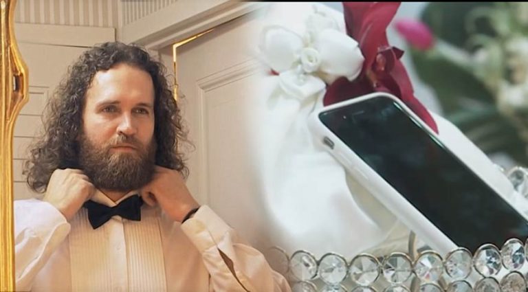 Avrupa da bir adam iPhone’uyla evlendi