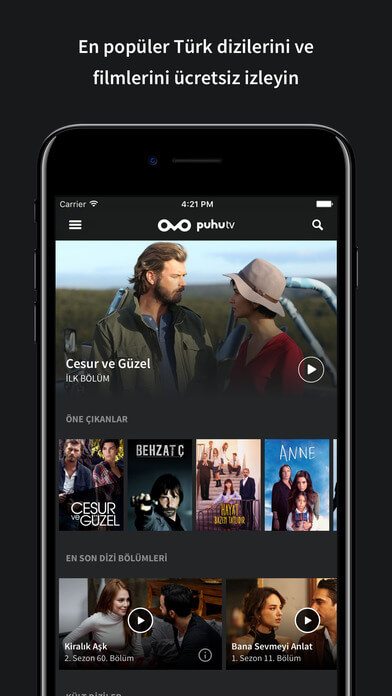 iPhone ve iPad için PuhuTV indir | Online Televizyon 5