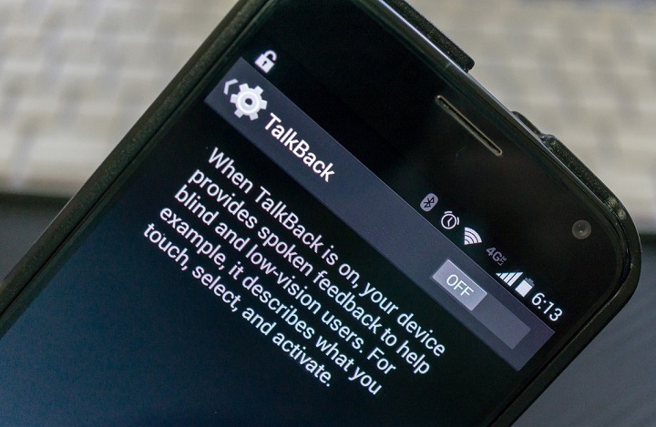Android görme engelli modu (TalkBack) nasıl kapatılır?